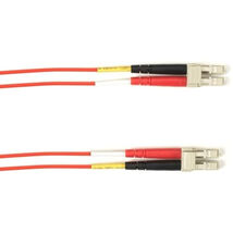 Black Box FOCMRM4-003M-LCLC-RD 3M FIBER OPTIC OM4 MM DUPLEX PVC RED LCLC... - $104.45