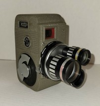 Vintage Japanese Brumberger 8 mm T3L Wind Up Movie Camera - £78.68 GBP
