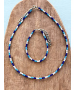 Blue Seed Bead Set - $242.13 MXN
