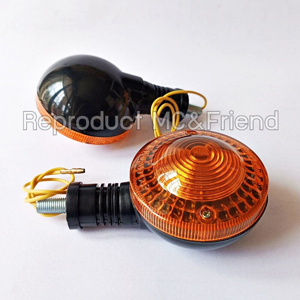 Primary image for 2x Front Turn Signal Winker Flasher 6V. L/R For Yamaha YB100 YB125 DT100 MX100