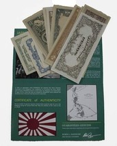 Philippines Japanese Invasion Money Set of 12 Mostly Au-Unc &#39;Jim&#39; Notes ~ Rar... - £101.43 GBP