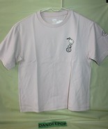 UT Uniqlo XXS Yu Nagaba Peanuts Snoopy Dog Pink Unicycle T Shirt - £23.65 GBP
