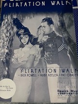 &quot;Flirtation Walk&quot; By Dick Powell, Ruby Keeler, Pat O&#39;Brien Sheet Music (Vintage) - £8.01 GBP