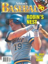 Robin Yount unsigned Milwaukee Brewers Athlon Sports 1990 MLB Baseball Preview M - £7.96 GBP