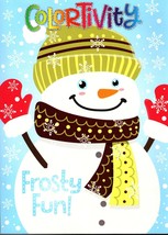 Colortivity - Christmas Holiday - Coloring and Activity Book ~ Frosty Fun! - £5.04 GBP