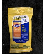 One 9ct Clorox To Go Pack Of Wipes Citrus Blend Scent 7”x8” Kills 99.9% ... - $4.03 CAD