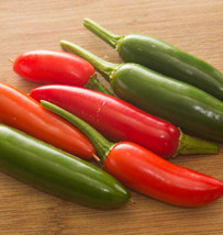 Lima Ja Serrano Pepper Seeds, 50 Hot Vegetable Garden Heirloom Seller - £1.56 GBP