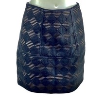 TIBI Skirt  Women&#39;s Wool Silk Blend Black Size 6 - $31.49