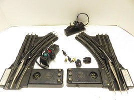 LIONEL POST-WAR TRAINS 022 &#39;O&#39; GAUGE PAIR OF REMOTE SWITCH TRACKS - VG -... - $37.05