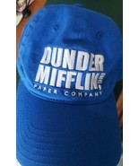 THE OFFICE &quot;Dunder Mifflin Paper Company&quot; Adjustable Baseball Cap Hat NB... - £6.22 GBP