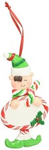 Department 56 Mrs. Claus Sweet Shoppe Personalized Boy Elf Hanging Ornament - £11.46 GBP