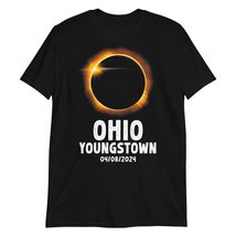 Outdoors Youngstown Ohio OH Total Solar Eclipse 2024 T-Shirt - £15.41 GBP+