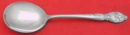 Enchanting Orchid by Westmorland Sterling Silver Cream Soup Spoon 5 7/8&quot; - £54.54 GBP