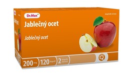 Organic Dr. Max Apple Vinegar food supplement 120 capsules 200 mg Energy... - $18.50