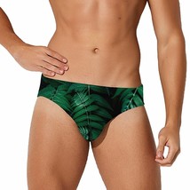 Mondxflaur Tropical Swim Briefs Sexy Swimming Trunks Quick Dry Soft Athl... - $19.99