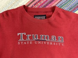Vintage 90s Truman State University Sweatshirt Crewneck Size XXL Cotton Poly USA - $29.69