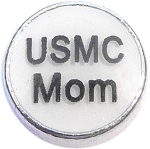 USMC Mom Floating Locket Charm - $2.42