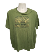 Quincy Bros Irish Whiskey Emporium of Belfast Street Adult Green 2XL TShirt - $19.80