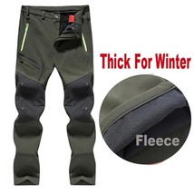 Men Oversized Winter Soft Winter Outdoor Pants Trek Fishing Camping Climbing Hi  - £98.35 GBP