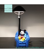 Extremely rare! Vintage Mickey Mouse lamp by Casal. Disneyana collectible. - $540.24 CAD