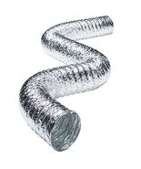 Deflecto Metallic Duct, Multi Layer, Super Flexible, 4&quot; x 25&#39;, Silver (F... - €34,36 EUR