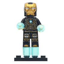 Iron Man MK41 (Skeleton Suit) Marvel Comics Superhero Minifigures Toy Gift - £2.33 GBP
