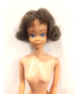 Mattel Barbie 1960&#39;s Brunette FLIP MIDGE Freckles Nude Straight Leg Doll... - $59.39