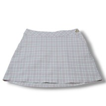 Originality Skirt Size XL W32&quot;in Waist A-Line Skirt Mini Skirt Checkered... - £21.64 GBP