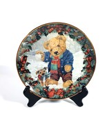 Teddys Winter Fun Sarah Bengry Vintage Plate Collectable Franklin Mint H... - £22.07 GBP