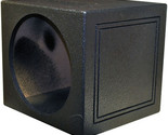 Qpower Single 15&quot; Sealed Woofer Enclosure withh Bed Liner Spray - £248.42 GBP