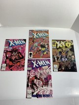 4 issue lot of The Uncanny X-Men Comics 225, 247, 252, 260 Wolverine, Rogue - $19.39