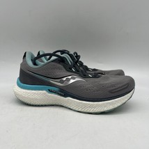 Saucony Triumph 19 S10678-20 Womens Gray Low Top Lace Up Running Shoes Size 7 - £31.64 GBP