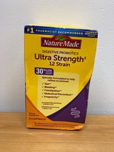 Nature Made Digestive Probiotics Ultra Strength 12 Strain Supplement 25 Cap 9/23 - £15.52 GBP