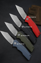 Folding Pocket Knife | Ceramic Ball Bearings | D2 Blade Steel | G10 Handle - £71.71 GBP