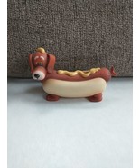 Enesco Stewart Moskowitz 1997 Hotdog Dachshund Figurine Rare - $16.31