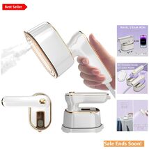 Effortless Wrinkle-Free Travel with 2-in-1 Steamer Iron - Perfect for Dorms - $41.53