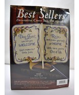 Dear Guest We Bid You Welcome Decorative Keepsake Counted Cross Stitch K... - $12.95 CAD