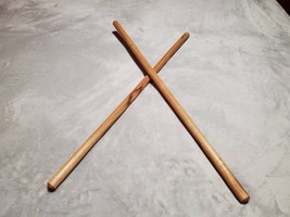 Escrima Kali Arnis Sticks Appalachian Hickory One Pair  - £63.45 GBP