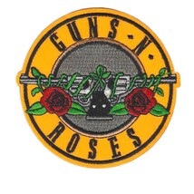 GUNS N ROSES IRON ON PATCH 3.6" Round Classic Rock Band Embroidered Appl... - $3.49 GUNS N ROSES IRON ON PATCH 3.6" Round Classic Rock Band Embroidered Appl... - $3.49