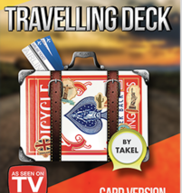 Travelling Deck Card Version Red (Gimmick and Online Instructions) by Takel  - £15.02 GBP