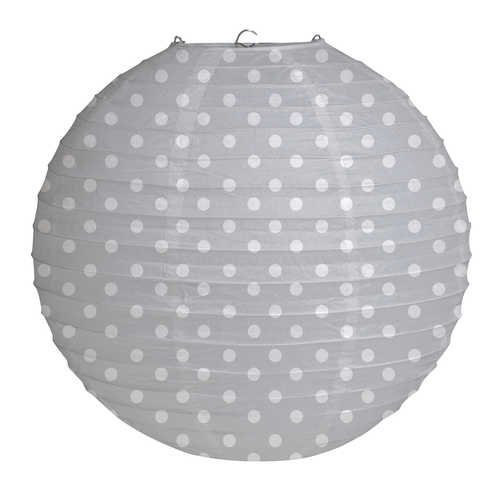 12&quot; Round Hanging Paper Lantern, I Do Cake - $3.85