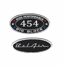CHEVY BEL AIR 454 BIG BLOCK SEW/IRON ON PATCH BADGE EMBLEM EMBROIDERED - $12.99