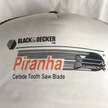 Black &amp; Decker Piranha Saw Blade Hat Baseball Cap Mesh Tools Carpenter V... - £9.68 GBP