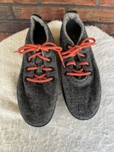 Allbirds WR Wool Runners Men Size 12 Gray Orange Laces Athletic Running Sneakers - £30.02 GBP