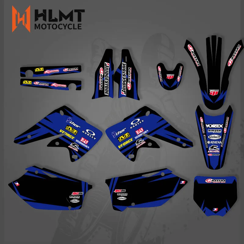 HLMT Motorcycle Graphics &amp; Backgrounds Decals Stickers Kits   KX250F KXF250  KXF - £269.51 GBP