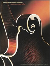Bill Colling&#39;s 2002 Collings MF-5 Mandolin guitar advertisement ad print - £3.31 GBP