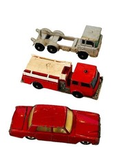 Lesney lot matchbox rolls royce fire semi die cast metal diecast car tru... - £15.78 GBP