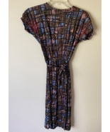 Vintage 60s 70s Benlee California abstract straight rayon polyester dres... - £39.34 GBP