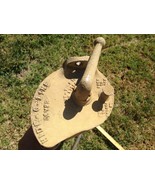 Vintage  Hide o  line Retractable Wall Mount Clothes Line Reel, Hand Crank - €67,92 EUR