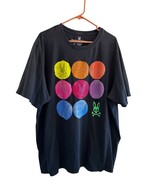 Psycho Bunny T Shirt Mens 3XLT Tall US Green Pima Cotton Graphic Print P... - $38.97 CAD